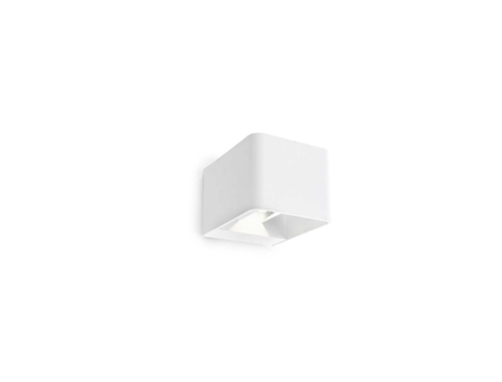 Aplique Led Wilson Square 9W Ip65 Leds-C4 05-9683-14-Cl Marrom LEDKIA