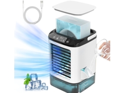 Mini Ar Condicionado Portátil 4 Em 1 Com Ventilador