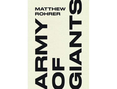 Livro Army of Giants de Matthew Rohrer (Inglês)