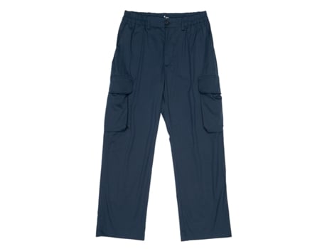 Calças De Homem Woc Sucre Cargo Navy Algodão Azul (m)