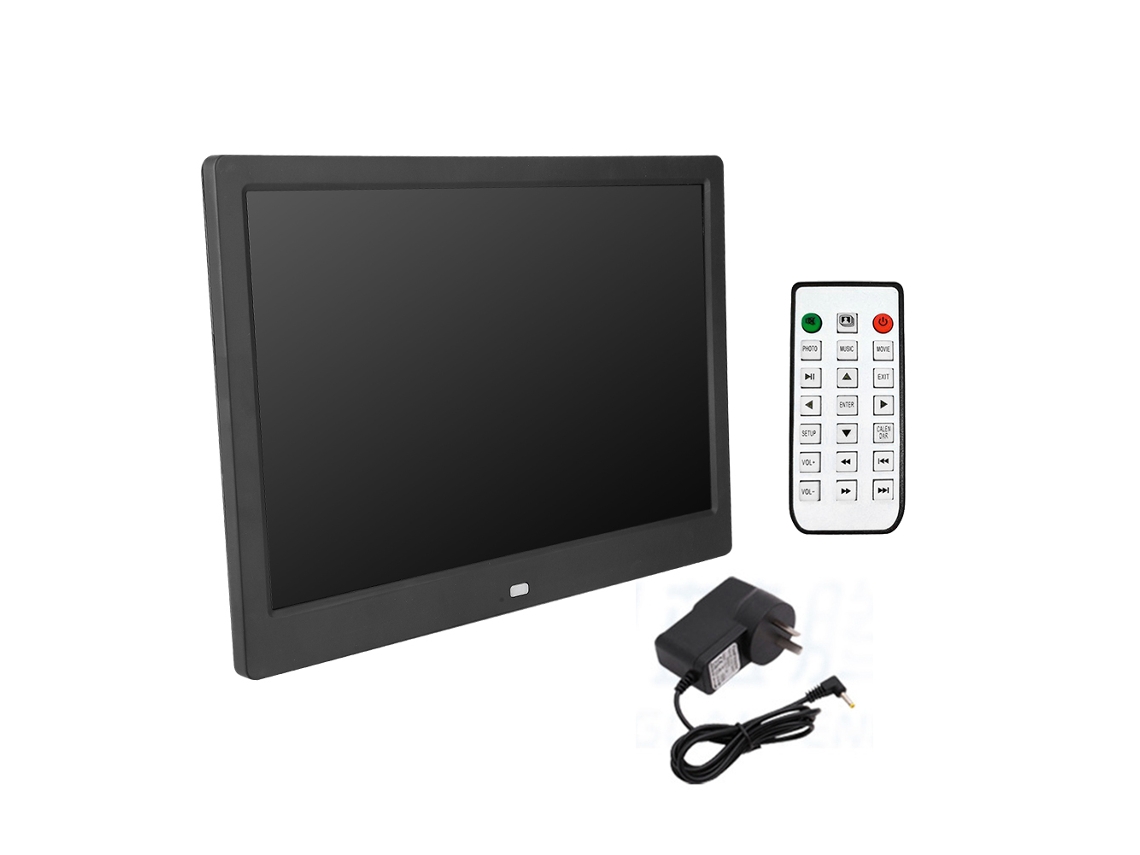 Quadro Digital De Fotos Laxiscreed 12 Polegadas Com Wi-fi, Vídeo E Controlo Remoto