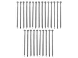 Pacote com 25 Estacas de Aço Inoxidável para Fixação de Escadas, Estacas de Metal Resistentes para Jardim. SFUSHOS