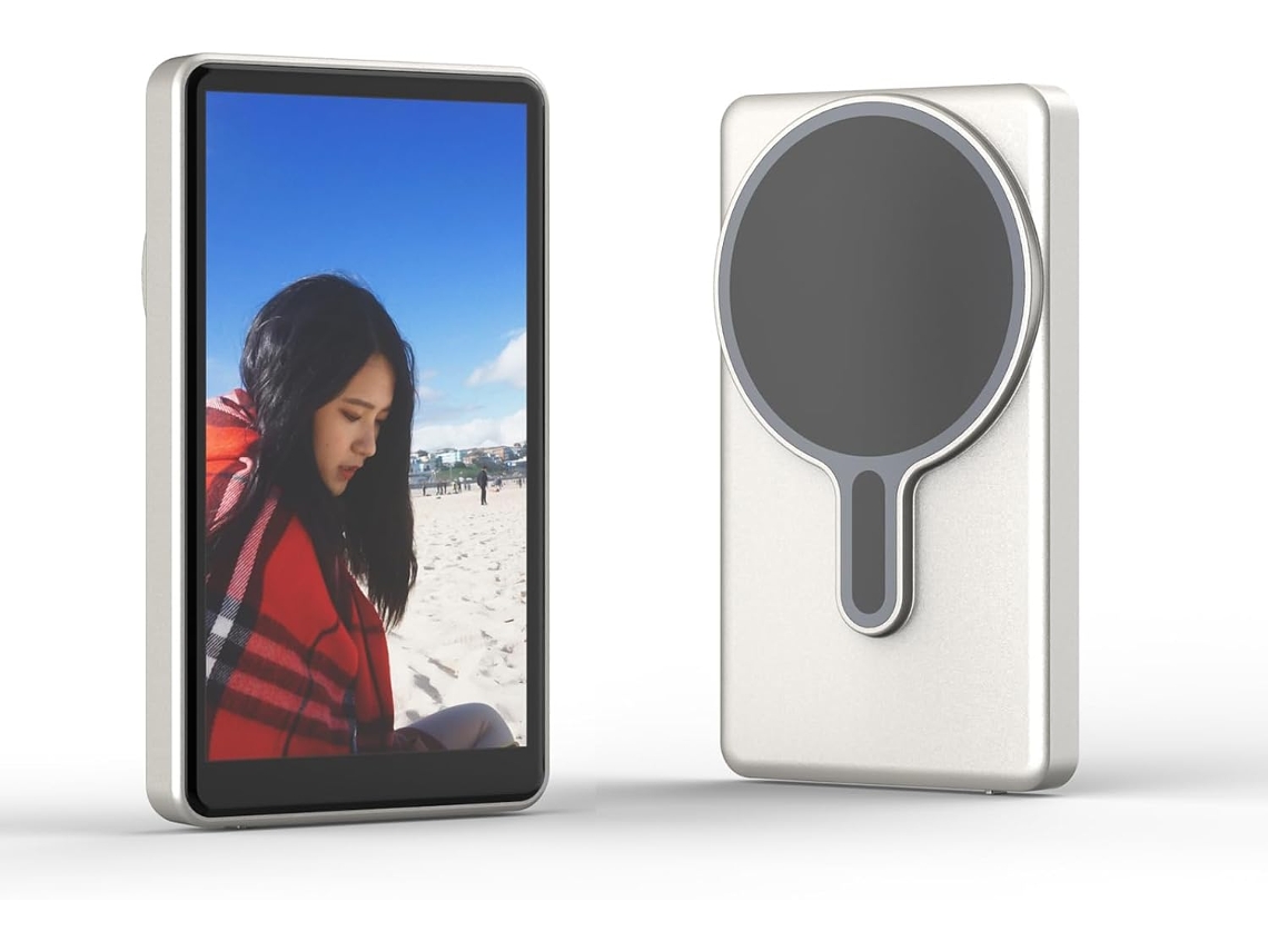 Ecrã Magnética Para Selfies Com Comando, Monitor De 4,02 Polegadas