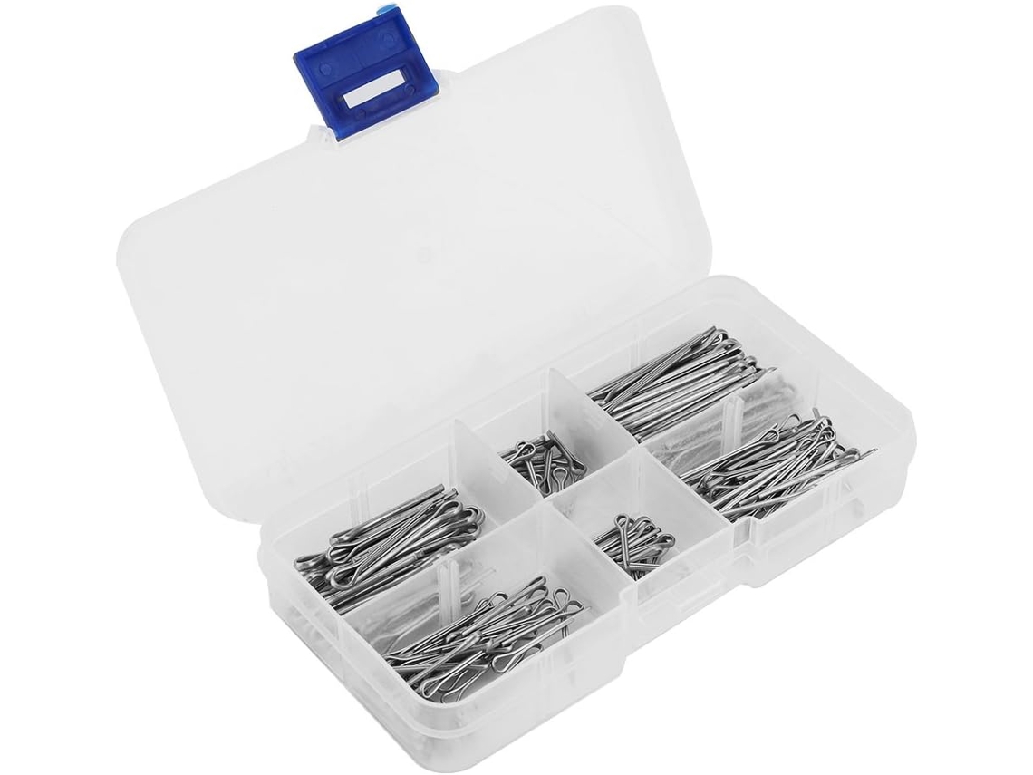 Kit Com 175 Pinos De Metal Em Liga Zinco Para Calçados, 5 Tamanhos
