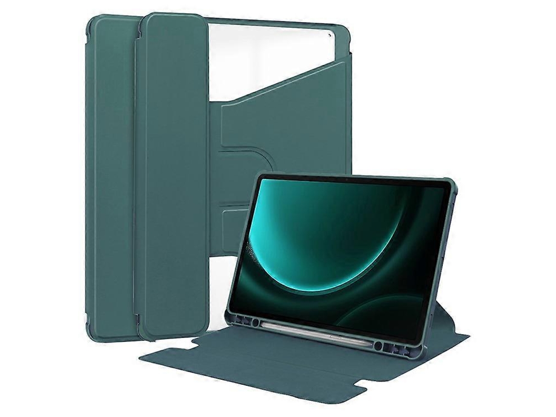 Capa Para Tablet Compatível Com Samsung Galaxy Tab S9 Fe Plus Com Suporte Giratório (sem Teclado).