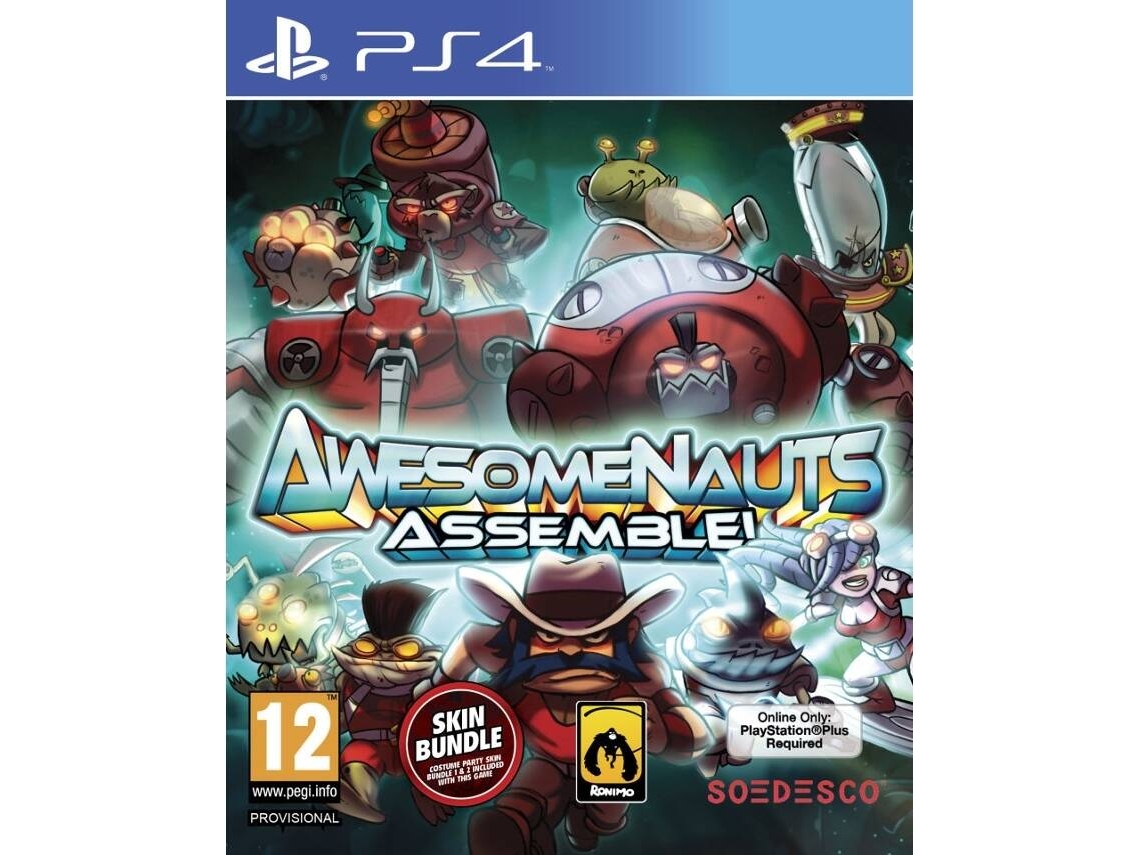 Jogo PS4 Awesomenauts Assemble!