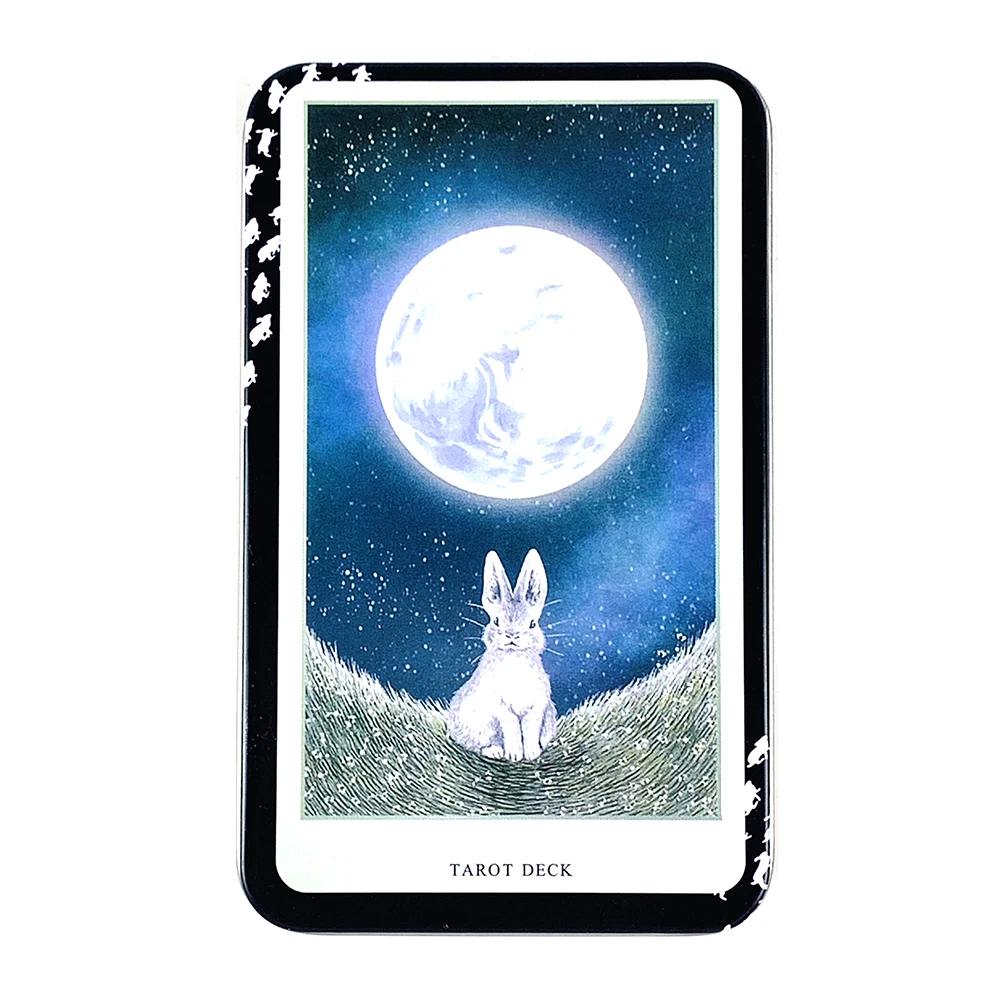 Tarot de Alta Qualidade em Caixa de Lata com Bordas Douradas, Versão em Inglês, Versão para Adivinhação. MDUG