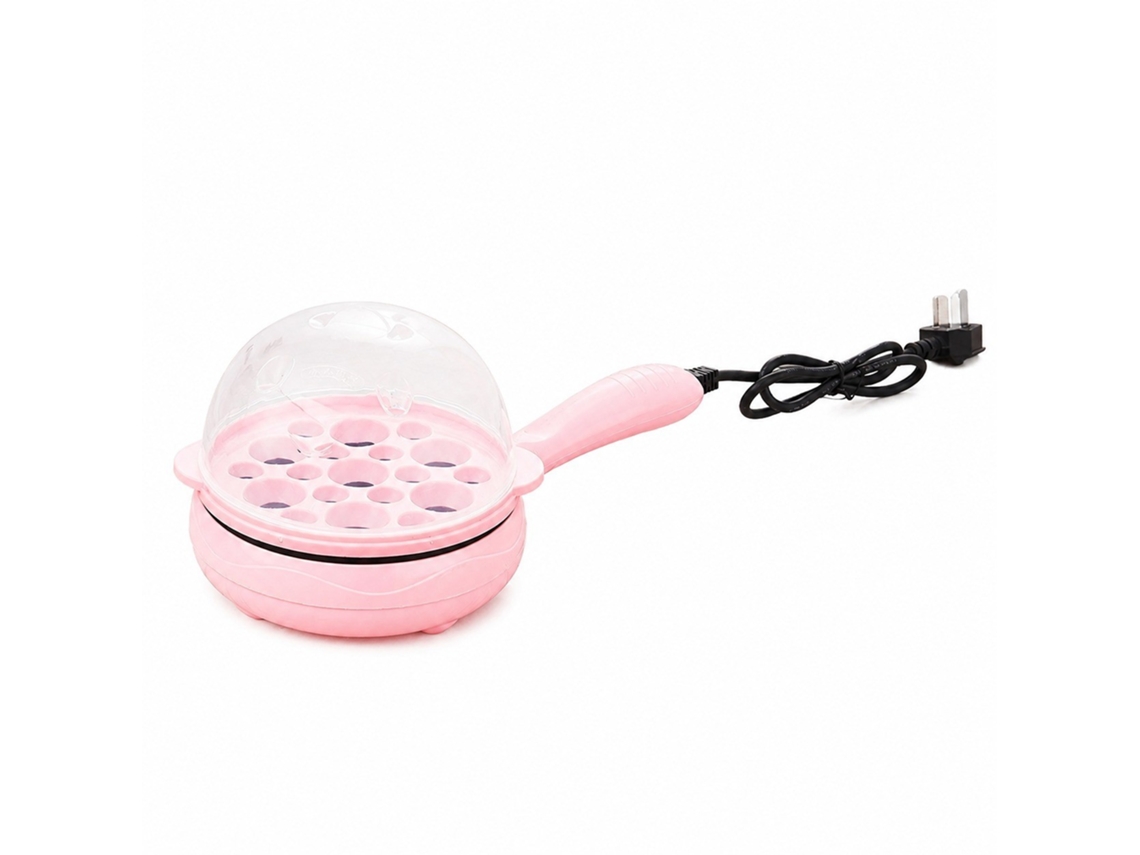 Panela De Ovos 2 Em 1, Frigideira Antiaderente E Caldeira, Desligamento Automático, Rosa, Para Dormitório Doméstico