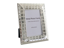 Quadro De Fotos Em Metal Prata Estilo Europeu, 6 Polegadas (foto De Cerca De 10 * 15cm)