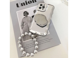 2026 capa de Silicone Tpu Anti choque com Bracelete e Suporte 3d para Iphone