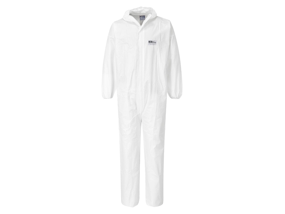 Macacão Biztex Microcool: Proteção E Conforto Em Um Único Produto Branco / Xxl