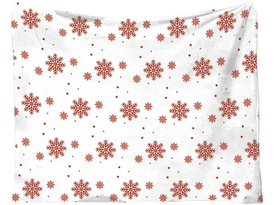 Manta de Natal Syjym Sherpa Macia e Quentinha para Sofá Cama como Inverno O, Ideal para Quarto, Sala de Estar