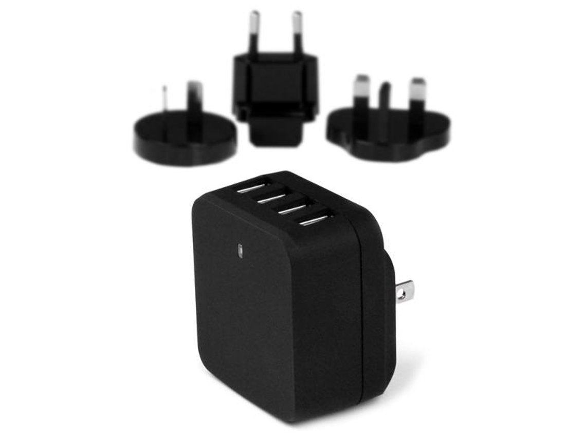 Carregador STARTECH.COM USB4PACBK Preto