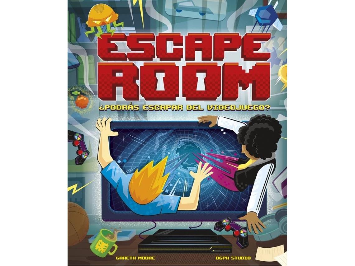 Livro Escape Room. ¿Podrás Escapar Del Videojuego? (Espanhol)