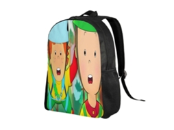 Mochila Caillou G125 Para Escola E Trabalho, Leve E À Prova Dágua, Mochila Estilosa Para Estudantes E Adultos N125 Olysi Shop
