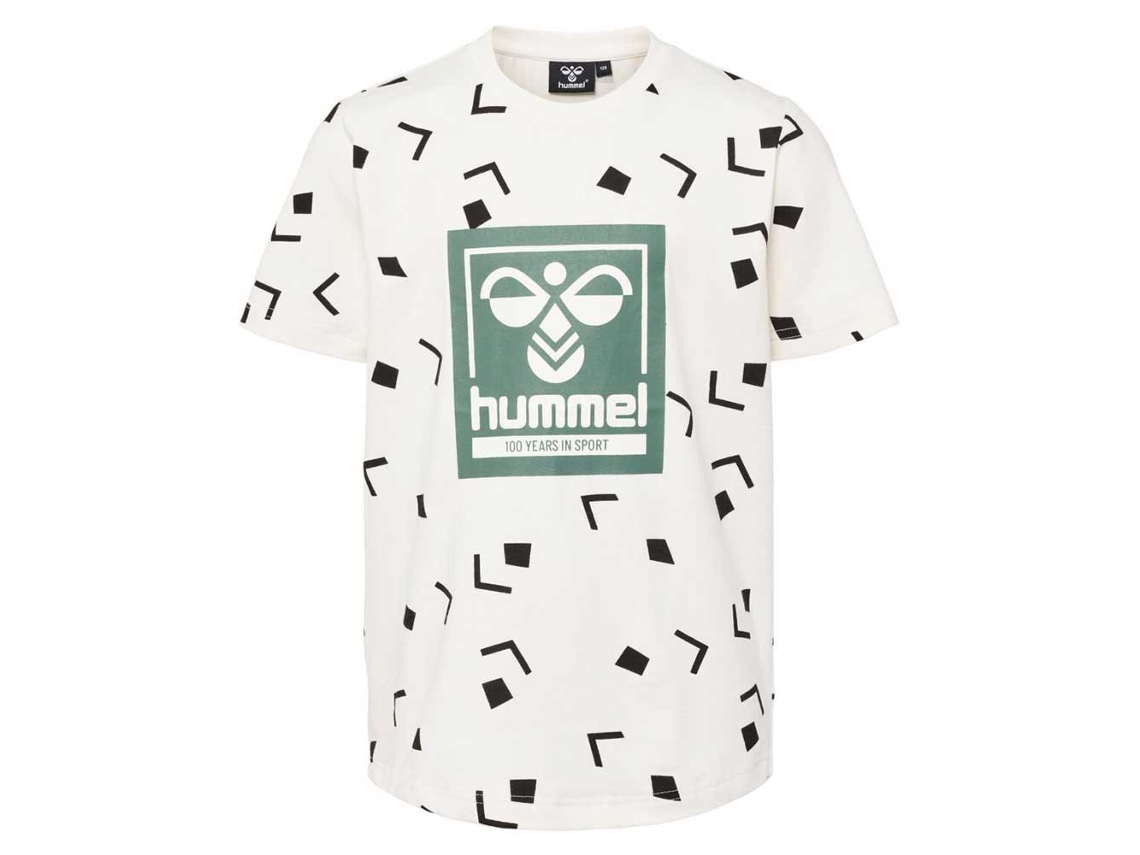 Camiseta HUMMEL Years Curta Rapaz Manga Eli 7 T-shirt Beige De