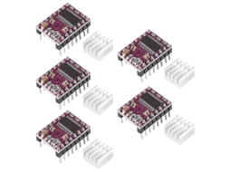 Módulo controlador de motor DRV8825, com dissipador, para impressora 3D S/MARCA