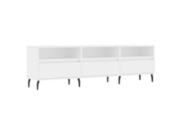 Móvel de Tv 150x30x44.5 cm Derivados de Madeira Branco MAISON EXCLUSIVE