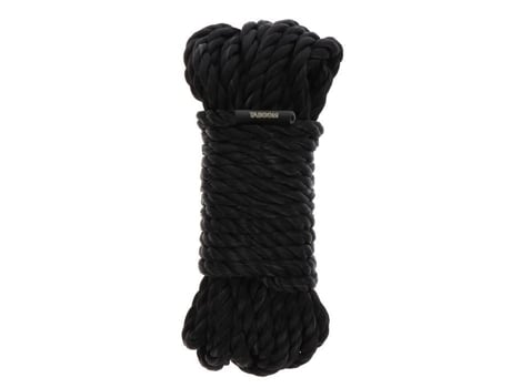 Corda De Bondage - Taboom - Corda De Bondage 10m - 7mm - Preto - Ideal Para Iniciantes E Amadores