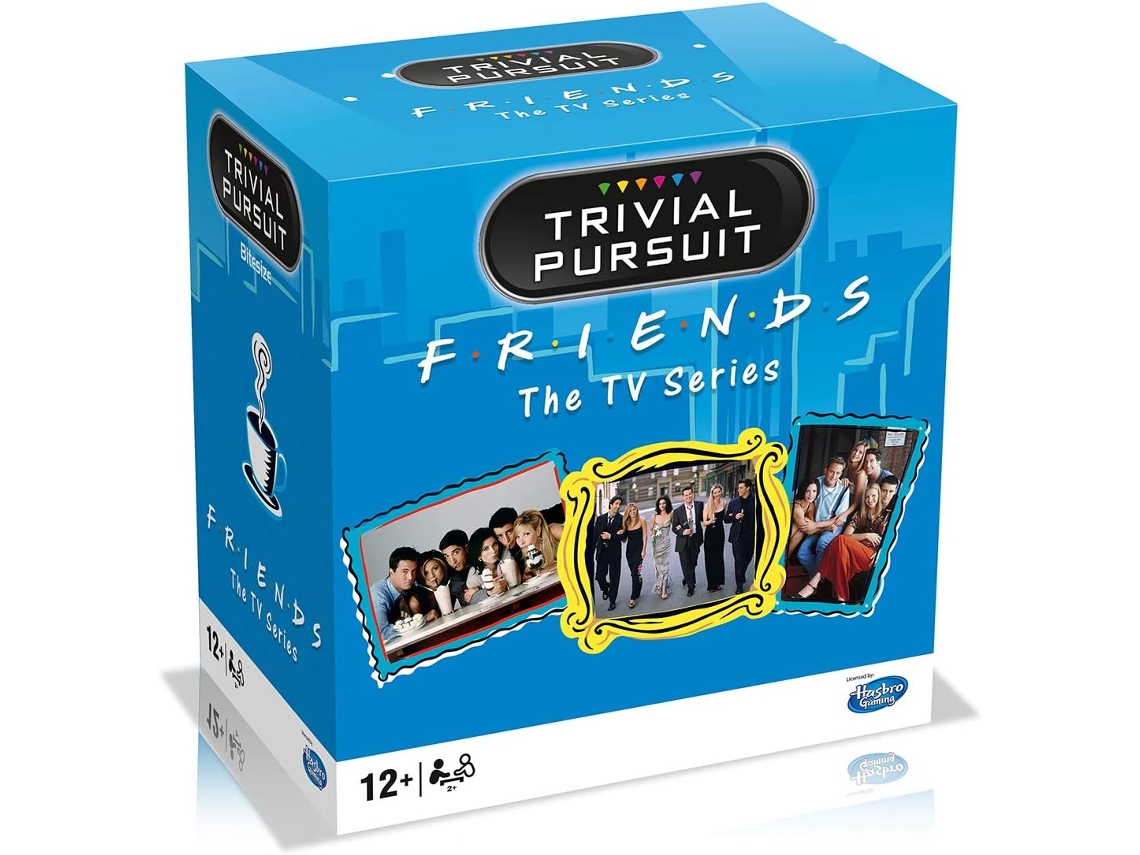 Friends Versão Em Espanhol Jogo De Viagem 600 Perguntas Trivial Pursuit