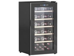 Adega Climatizada AQUAFORGE para 41 garrafas, 91L, silenciosa, porta de vidro, iluminação LED