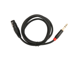 Aetheria cabo Xlr Fêmea para 6.35mm/1/4in Anti interferência para Microfone Mixer 1.5m/4.9ft