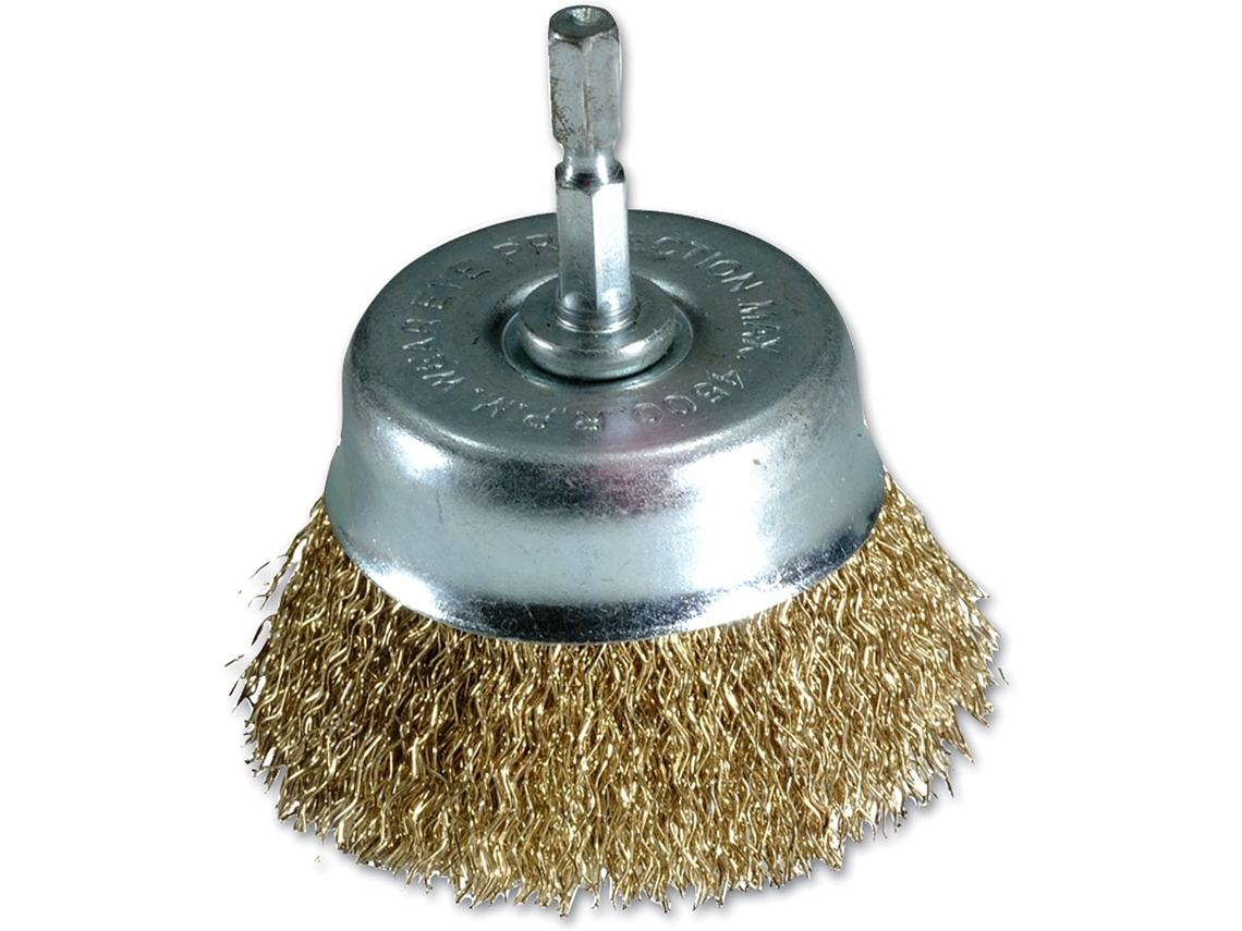 Escova Tipo Copo 3147 Com Mandril Rápido De 75 Mm
