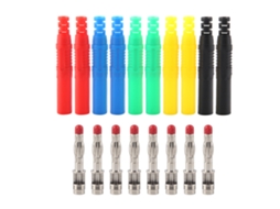 Conjunto de 2 Clips Isolados de 100mm para Teste | S/MARCA