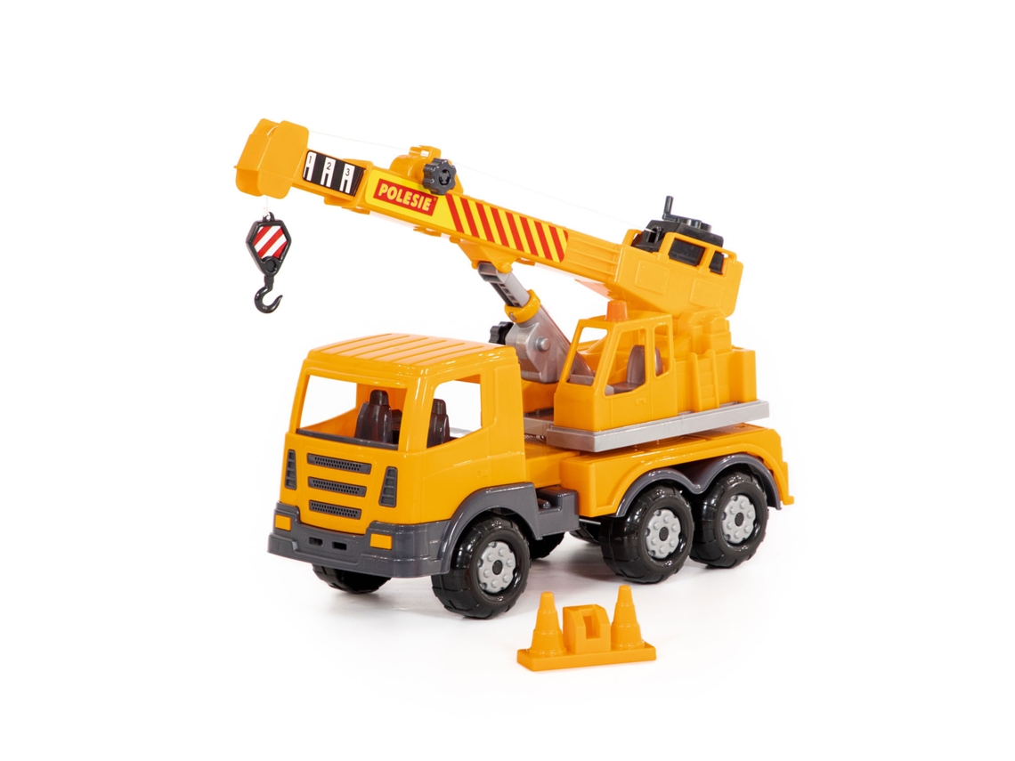 Caminhão Guincho De Brinquedo Cavallino Toys Caminhão De Plástico Laranja