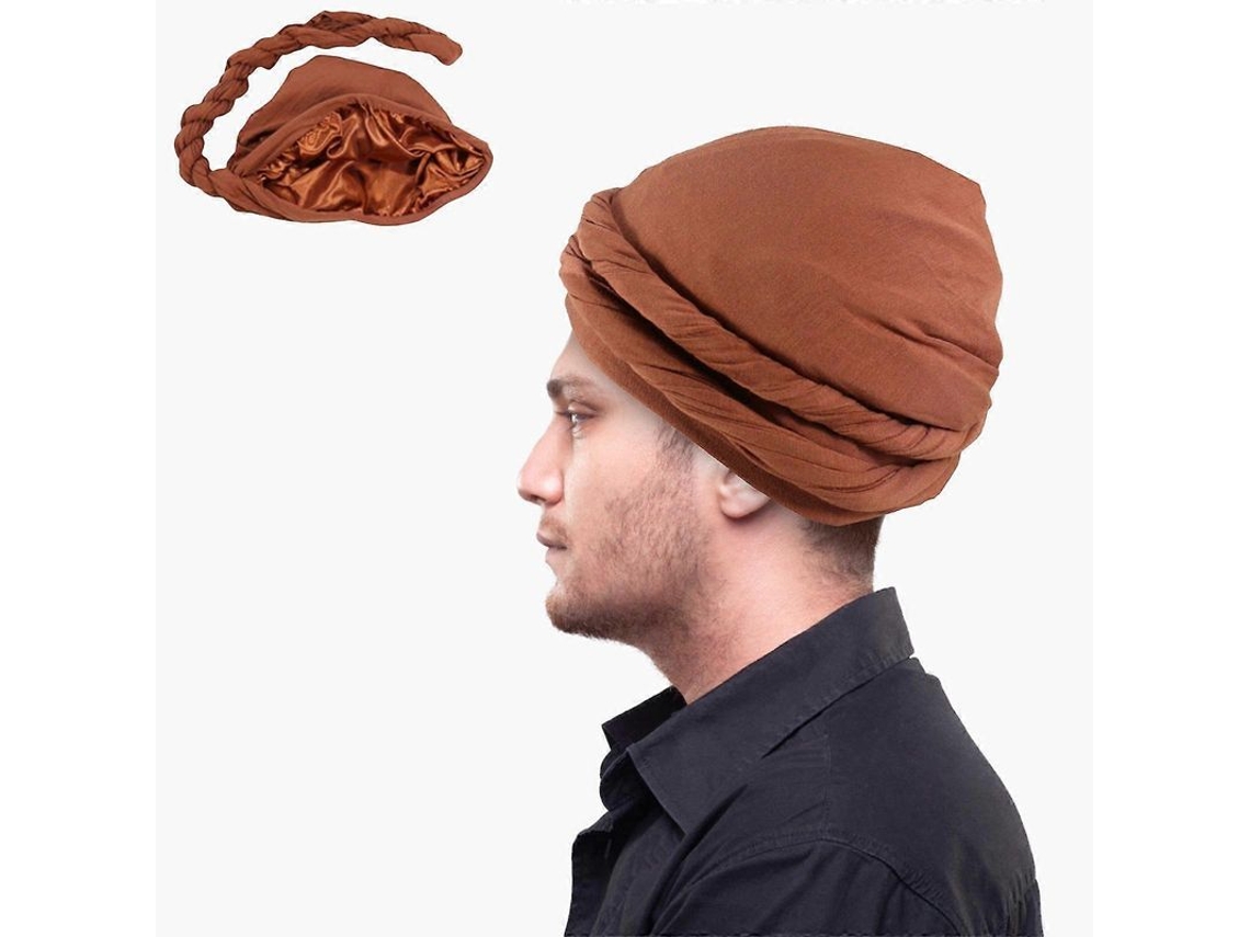 2026 faja de Cabeza Vintage para Hombres com Linho Modal e Seda Elástica para Penteado e Estilo Diário