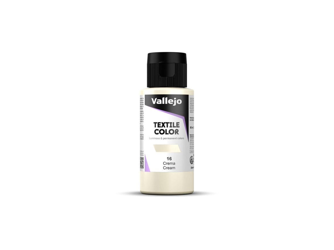 Tinta Têxtil Arilicos Vallejo 60 Ml Acrylicos Vallejo (crema 16)