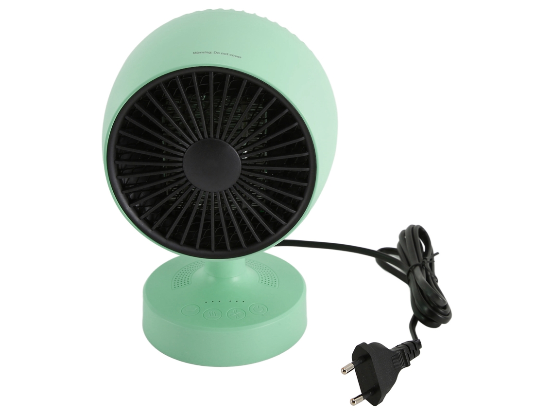 Ventilador Aquecedor Mínimo Portátil 100-240v Plugue Eu