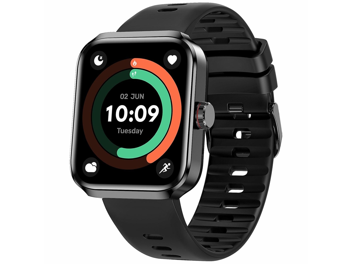 Relógio inteligente Nx22 com tela sensível ao toque quadrada AMOLED, GPS, monitor de saúde, relógio esportivo, bicicleta elétrica Ly Pink