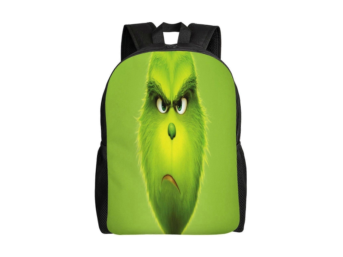 Mochila Grinch, Estilosa, Leve, À Prova Dágua E Com Alça De Ombro Ajustável, D19 Olysi Shop