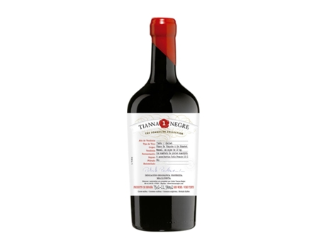 Vinho TIANNA NEGRE Nº 1 The Sommelier Collection Callet Vi de la Terra de Mallorca (0.75 L - 1 Unidade)