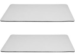 2 Mini Tapetes para Geladeira Carpetes Tapete Colocar Embalagem em Bandeja de Silicone Coletar Respingos Lavar à Máquina