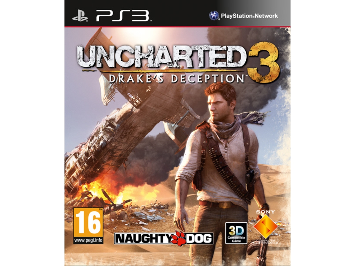 Jogo PS3 Jogo PS3 Uncharted 3 - Drakes Deception