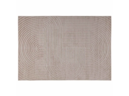 Vidaxl Tapetes De Área Retangular Palmeras Bege 230 X 160 Cm Poliéster