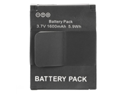 Aetheria bateria Recarregável de Lítio 1600mah para Câmera de Ação Esportiva 3,7v