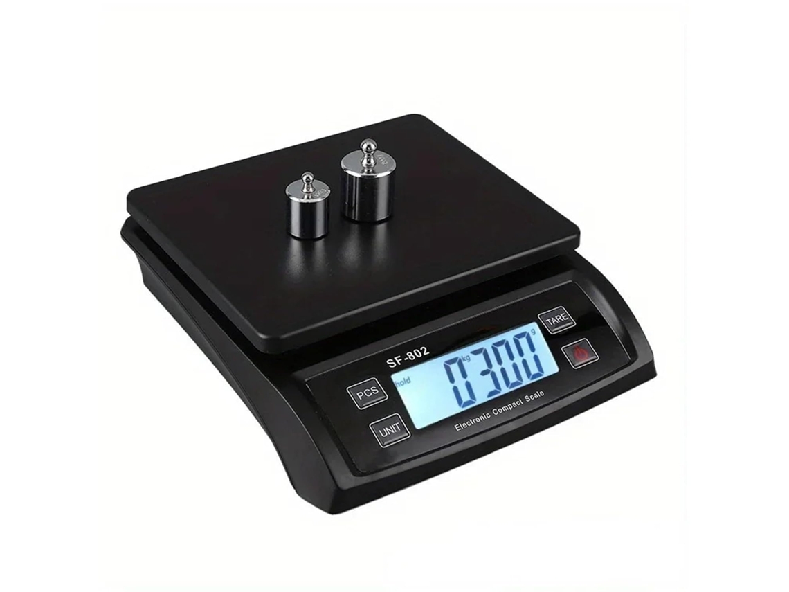 Balança Digital Eletrônica De Cozinha 30kg 1g, Balança Eletrônica Doméstica Com Visor Lcd Prateada