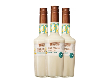 Licores DE KUYPER Piña Colada Cocktail Garrafa Medium (0.5 L - 3 Unidades)