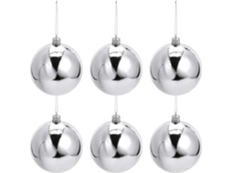 12 Peças De Argentées Décoratives Ornaments Suspendus Pour Sapin Et Décoration De Fête Pour Et Événements