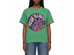 Rockinstone Killer Klowns Circle Heather Kelly Adult T-shirt Size:xl
