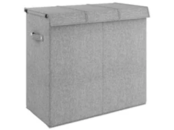Laundry Hamper, Laundry Hampers Vidaxl Cinzeto Linho (64.5 X 34.5 X 59 Cm)