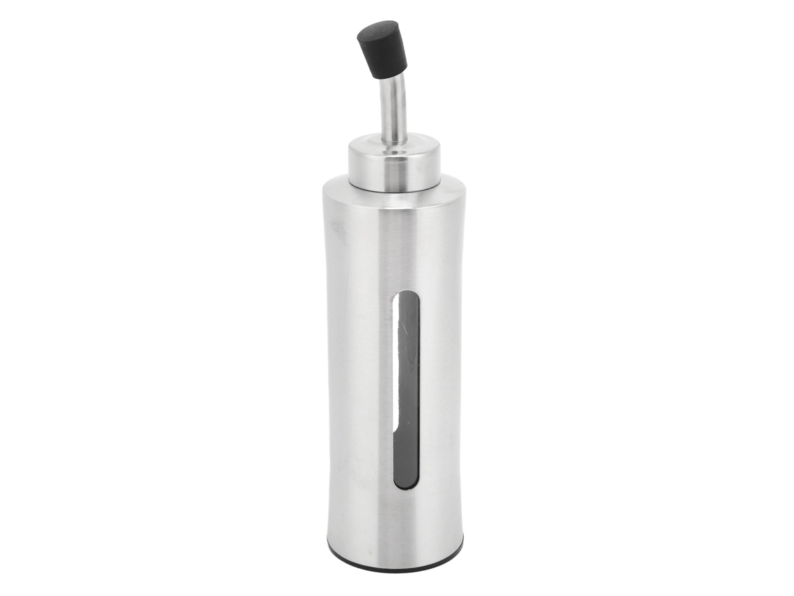 Dispensador De Óleo De Oliva De Acero Inoxidable 304 Com Boca E Janela Transparente Para Cozinha