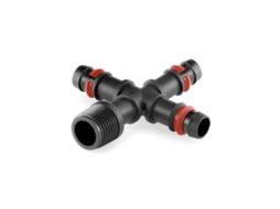 Cruz Rosca Macho C/anilla 16mm X 1/2"