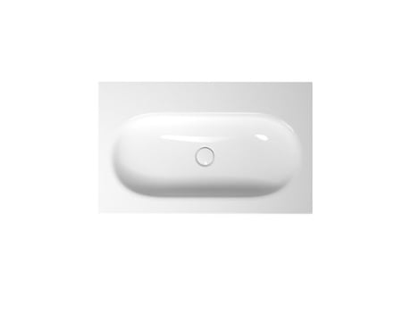 Lavatório suspenso BETTE Comodo com furo para torneira, A211 800 x 495 mm