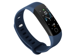Pulseira Inteligente Com Tela Colorida R8c Detecção Contínua De Ritmo Cardíaco Em Tempo Real Azul
