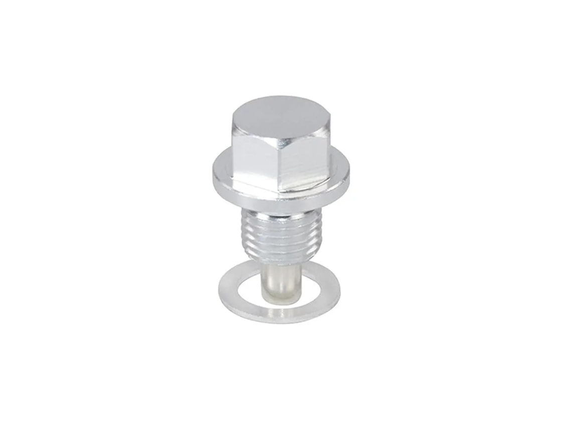 Porca Magnética Para Dreno De Óleo M12 X 1, 5 M24 X 1, 5-prata, M12x1, 25