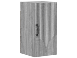 Vidaxl Armário De Parede Para Banheiro Hoorn Sonoma Cinzento